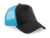 Šiltovka Snapback Trucker - Beechfield, farba - black/surf blue, veľkosť - One Size