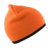 Pletená čiapka - Result, farba - bright orange/black, veľkosť - One Size