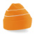 Pletená čiapka s reflexnými pásikmi - Beechfield, farba - fluorescent orange, veľkosť - One Size