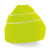 Pletená čiapka s reflexnými pásikmi - Beechfield, farba - fluorescent yellow, veľkosť - One Size