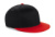 Detská šiltovka Snapback - Beechfield, farba - black/bright red, veľkosť - One Size