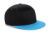 Detská šiltovka Snapback - Beechfield, farba - black/surf blue, veľkosť - One Size