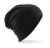 Bavlnená čiapka Hemsedal Slouch Beanie - Beechfield, farba - čierna, veľkosť - One Size