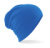 Bavlnená čiapka Hemsedal Slouch Beanie - Beechfield, farba - sapphire blue, veľkosť - One Size