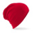 Bavlnená čiapka Hemsedal Slouch Beanie - Beechfield, farba - classic red, veľkosť - One Size