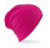 Bavlnená čiapka Hemsedal Slouch Beanie - Beechfield, farba - fuchsia, veľkosť - One Size