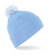 Čiapka Snowstar Beanie - Beechfield, farba - sky blue/white, veľkosť - One Size