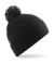 Čiapka Snowstar Beanie - Beechfield, farba - black/graphite grey, veľkosť - One Size