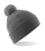 Čiapka Snowstar Beanie - Beechfield, farba - graphite grey/light grey, veľkosť - One Size