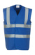 Bezpečnostná vesta s reflexnými popruhmi - Yoko, farba - royal blue, veľkosť - 5XL