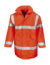 Bezpečnostná bunda - Result, farba - fluorescent orange, veľkosť - L