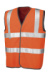 Safety Hi-Vis Vest - Result, farba - fluorescent orange, veľkosť - 2XL