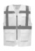Reflexná vesta Fluo EXEC - Yoko, farba - white, veľkosť - M