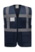 Reflexná vesta Fluo EXEC - Yoko, farba - navy, veľkosť - XL