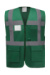 Reflexná vesta Fluo EXEC - Yoko, farba - paramedic green, veľkosť - L