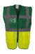 Reflexná vesta Fluo EXEC - Yoko, farba - paramedic green/fluo yellow, veľkosť - S