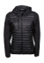Dámska bunda s kapucňou Crossover - Tee Jays, farba - čierna, veľkosť - S