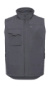 Pracovná vesta - Russel, farba - convoy grey, veľkosť - S