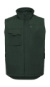 Pracovná vesta - Russel, farba - bottle green, veľkosť - XS