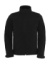 Pánska bunda Hooded Softshell/men - B&C, farba - čierna, veľkosť - S