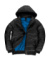 Bunda Superhood/men - B&C, farba - black/cobalt blue, veľkosť - 3XL
