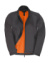 Dámska Softshellová bunda ID.701/women - B&C, farba - dark grey/neon orange, veľkosť - XL