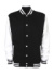Bunda Varsity - FDM, farba - black/white, veľkosť - S