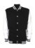 Univerzitná bunda - FDM, farba - black/white, veľkosť - L