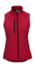 Dámska vesta Softshell - Russel, farba - classic red, veľkosť - XS