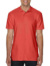 Pánska polokošela Softstyle Pique - Gildan, farba - bright salmon, veľkosť - 4XL