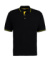 Polokošeľa Pique - Kustom Kit, farba - black/yellow, veľkosť - XL
