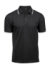 Luxusná strečová pruhovaná polokošeľa - Tee Jays, farba - black/white, veľkosť - S