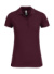Dámska polokošeľa Safran Timeless/women - B&C, farba - burgundy, veľkosť - XL