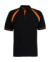 Polokošeľa Oak Hill - Kustom Kit, farba - black/orange, veľkosť - S