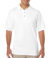 Pánska polokošeľa DryBlend® Jersey Polo - Gildan, farba - white, veľkosť - S