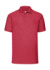 Pánska polokošeľa 65/35 - FOM, farba - heather red, veľkosť - 2XL