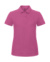Dámska polokošeľa Pique ID.001/women - B&C, farba - fuchsia, veľkosť - 2XL