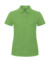Dámska polokošeľa Pique ID.001/women - B&C, farba - real green, veľkosť - XS