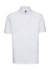 Polokošeľa Piqué - Russel, farba - white, veľkosť - 4XL