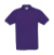 Polokošeľa Safran Piqué Polo - B&C, farba - purple, veľkosť - M