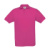 Polokošeľa Safran Piqué Polo - B&C, farba - fuchsia, veľkosť - S