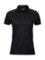 Dámska polokošeľa Luxury Sport - Tee Jays, farba - čierna, veľkosť - XL