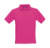 Detská polokošeľa Safran/kids Polo - B&C, farba - fuchsia, veľkosť - 5/6 (110/116)