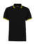 Polokošeľa Pique - Kustom Kit, farba - black/yellow, veľkosť - S