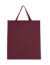 Bavlnená nákupná taška SH - SG - Bags, farba - burgundy, veľkosť - One Size