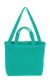 Plátená nákupná taška so zapínaním na zips - SG - Bags, farba - seafoam, veľkosť - One Size