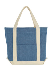 Canvas Denim Shopper