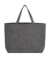 Veľká filcová nákupná taška - SG - Bags, farba - grey melange, veľkosť - One Size