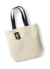 Nákupná taška Fairtrade Camden - Westford Mill, farba - natural/black, veľkosť - One Size