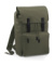 Ruksak na laptop Vintage - Bag Base, farba - olive green/black, veľkosť - One Size